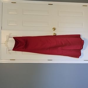 Beautiful Michaelangelo prom/bridesmaid dress in red wine color.